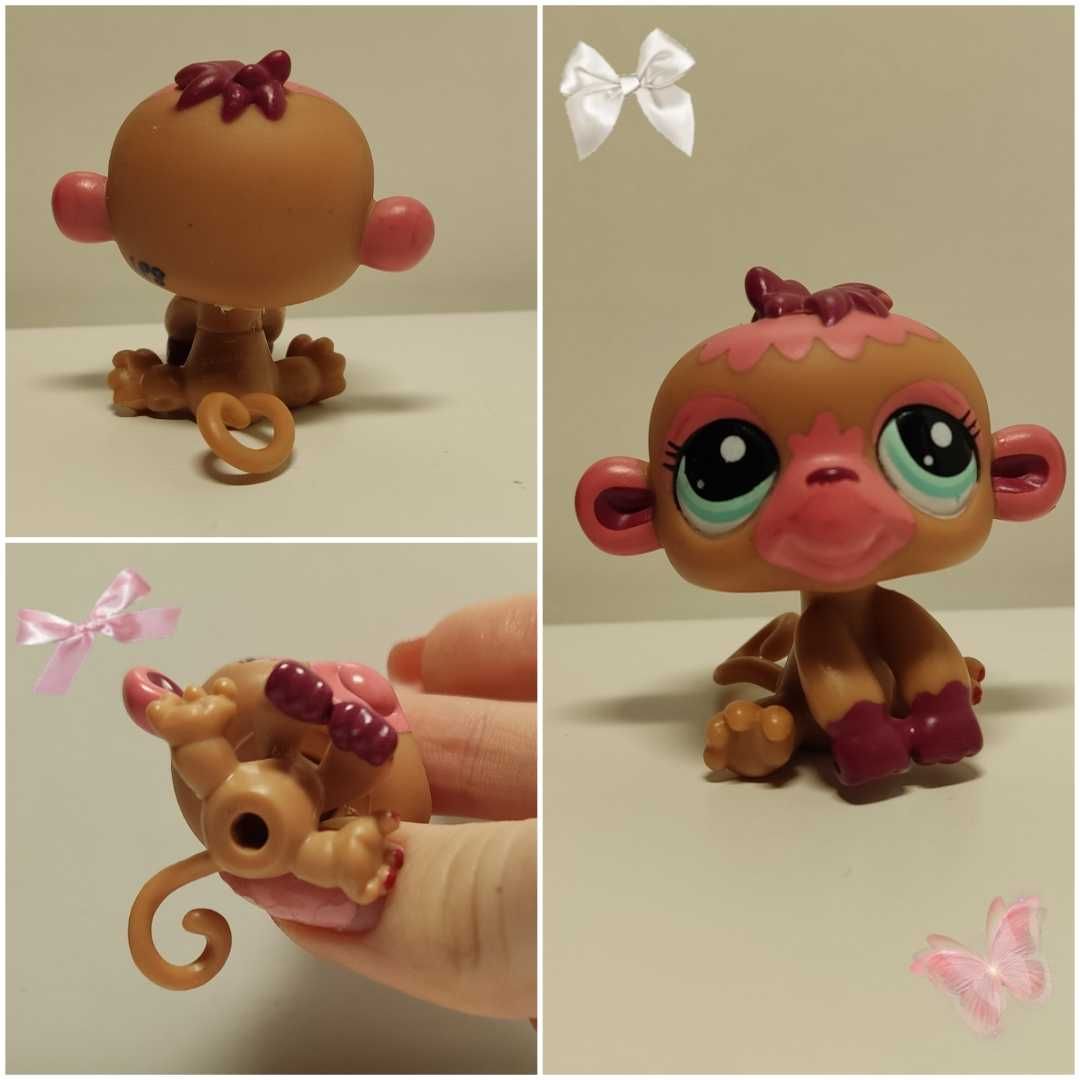 Littlest pet shop zestaw małpek