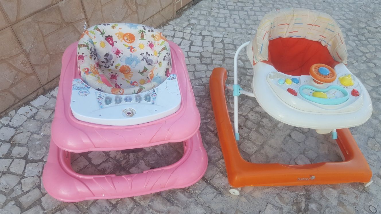 2 andarilhos  para  bebês