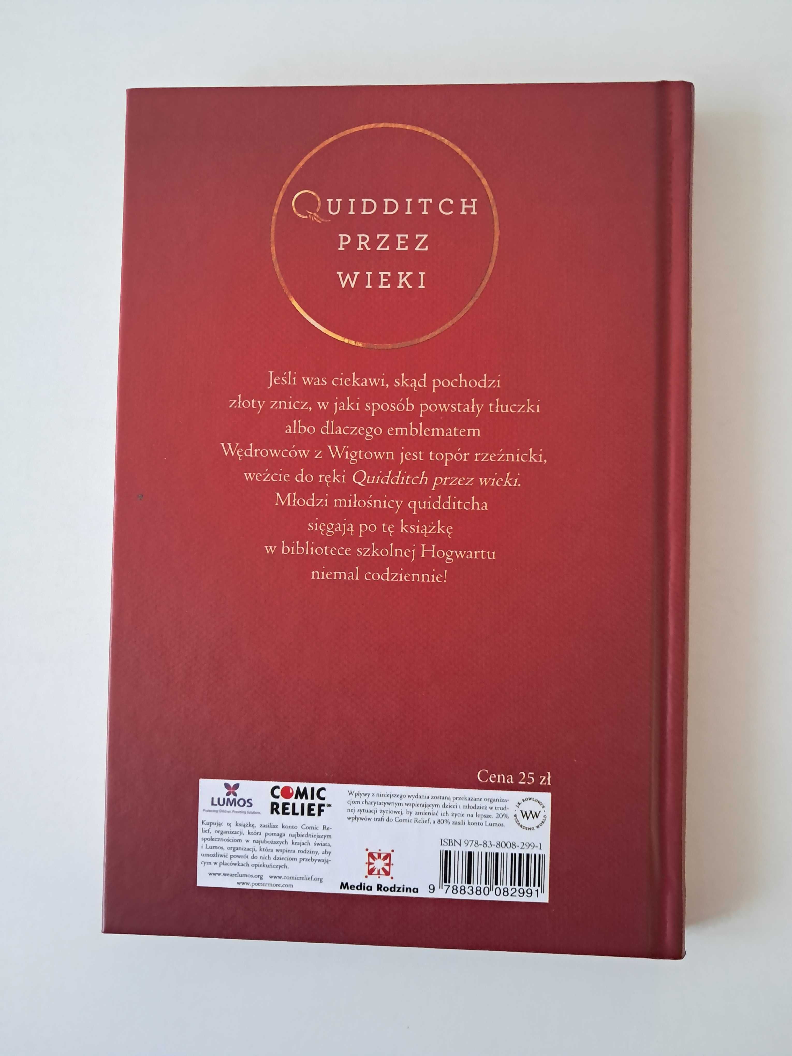 Książka - „Quidditch przez wieki”, J.K.Rowling, do sprzedania