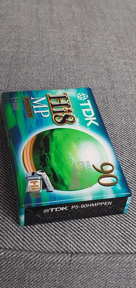 Kaseta TDK Hi8 MP D60. 90 min. Nowa!