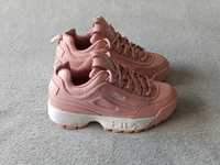Fila buty sportowe 36 różowe oryginał adidasy gruba podes