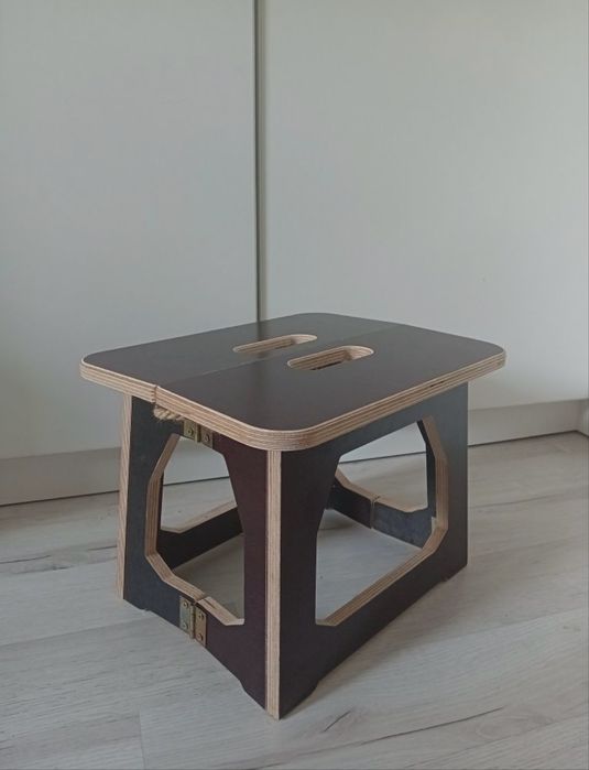 !Okazja! Akcesoria kempingowe Skladany taboret ze sklejki wodoodpornej