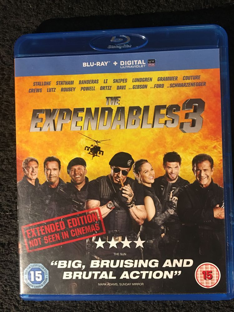 The Expendables Mercenários Trilogia Blu ray