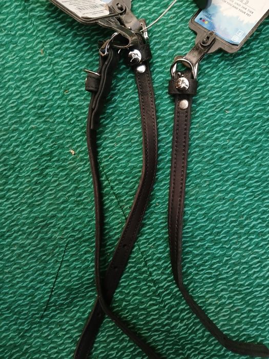 Obroża pasek skórzany 17-23cm×12mm