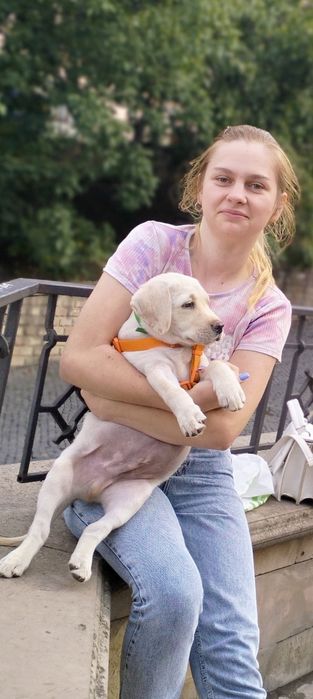 Сьогодні йому 6 місяців!Щеня ,взяли з під хати .