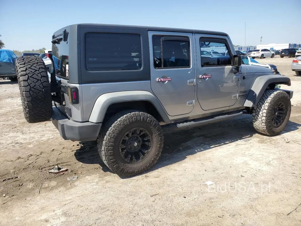 Jeep Wrangler 2017r. 3,6L 4x4 automat pali jeździ- KUPIONY w transporcie do Polski