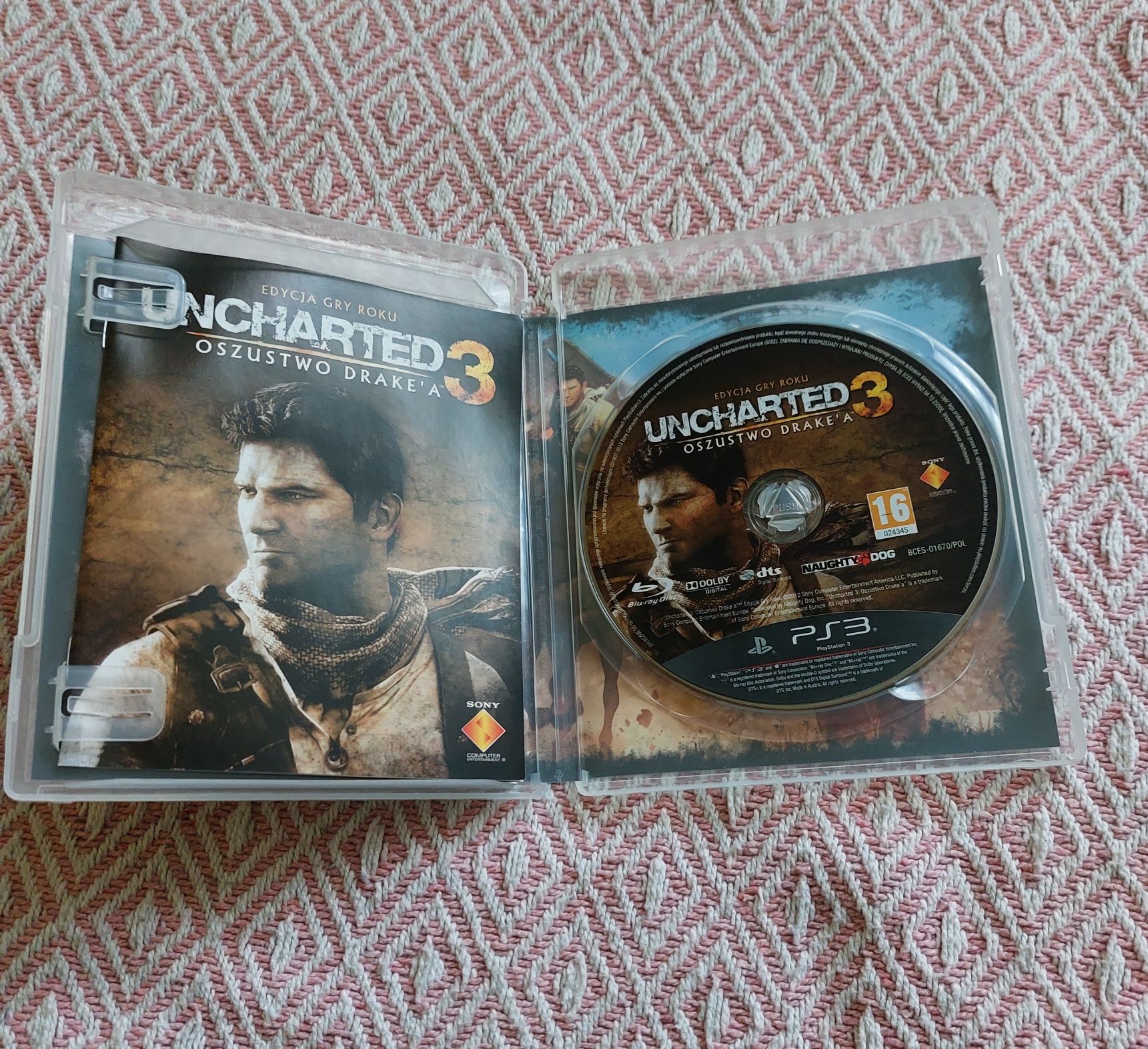 Uncharted 3. Oszustwo Drakea. Ps3.