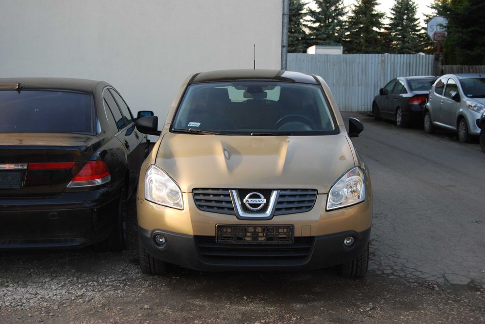 części z : Nissan QASHQAI 1,5 dci 106km z 2007r