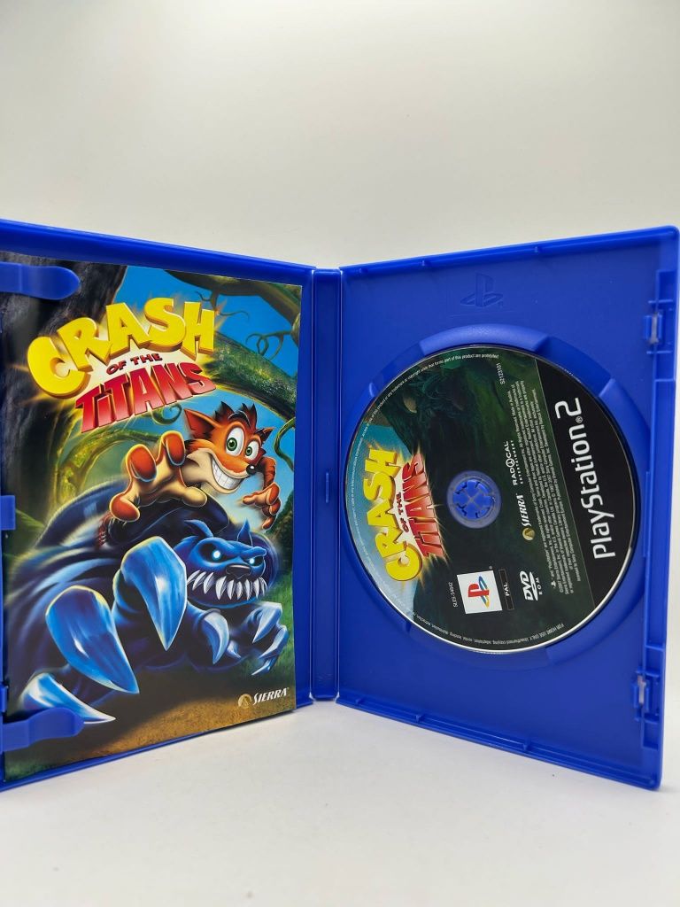 Crash of The Titans 3xA Ps2 nr 9893