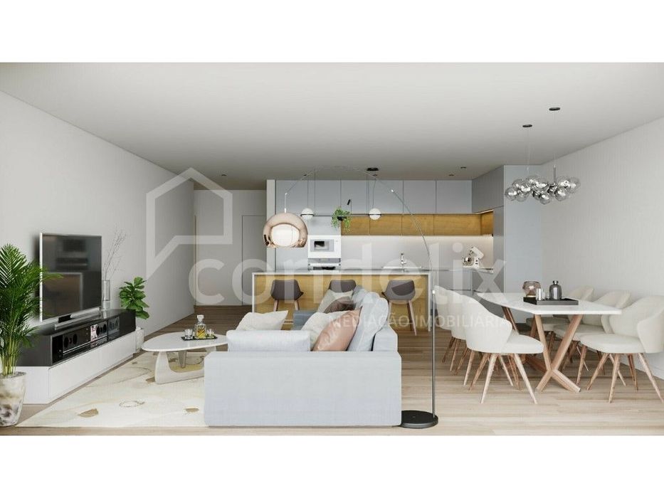 Apartamento T2 com piscina e vista mar