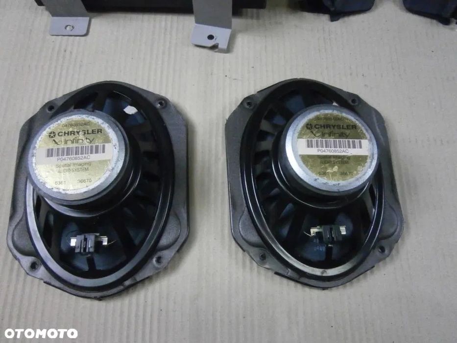 Głośniki Głośnik Wzmacniacz Komplet Chrysler 300m