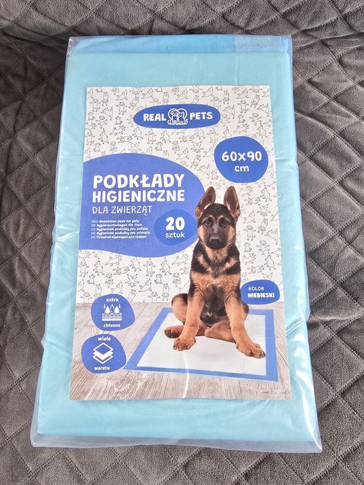 Podkłady dla psa kota 20 szt duży rozmiar