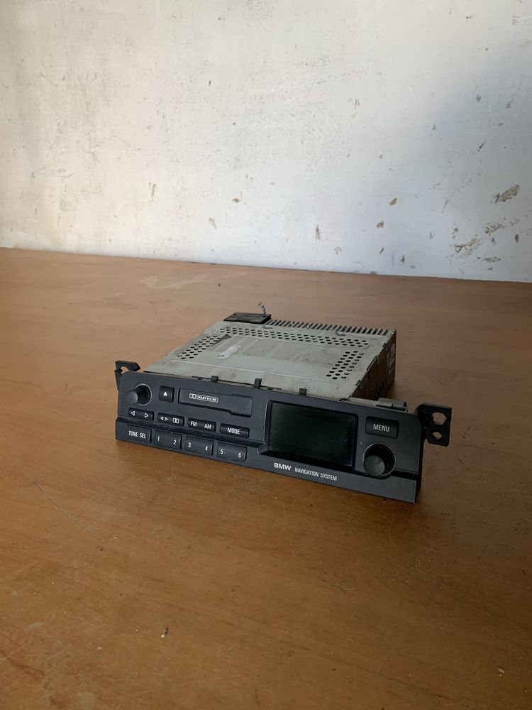 Radio bmw e46 mała navi strzałkowa sprawne