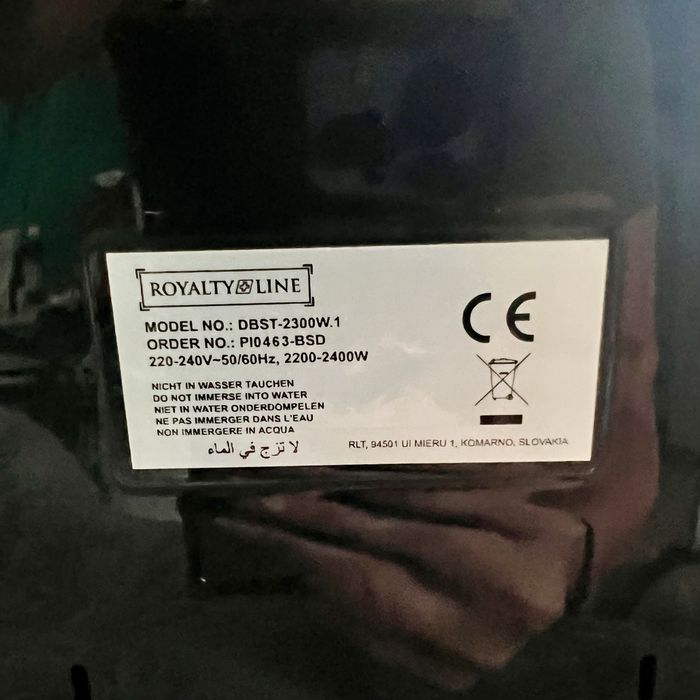 Утюг. Паровая станция Royalty Line RL-DBST2300W.1 2300 Вт Red