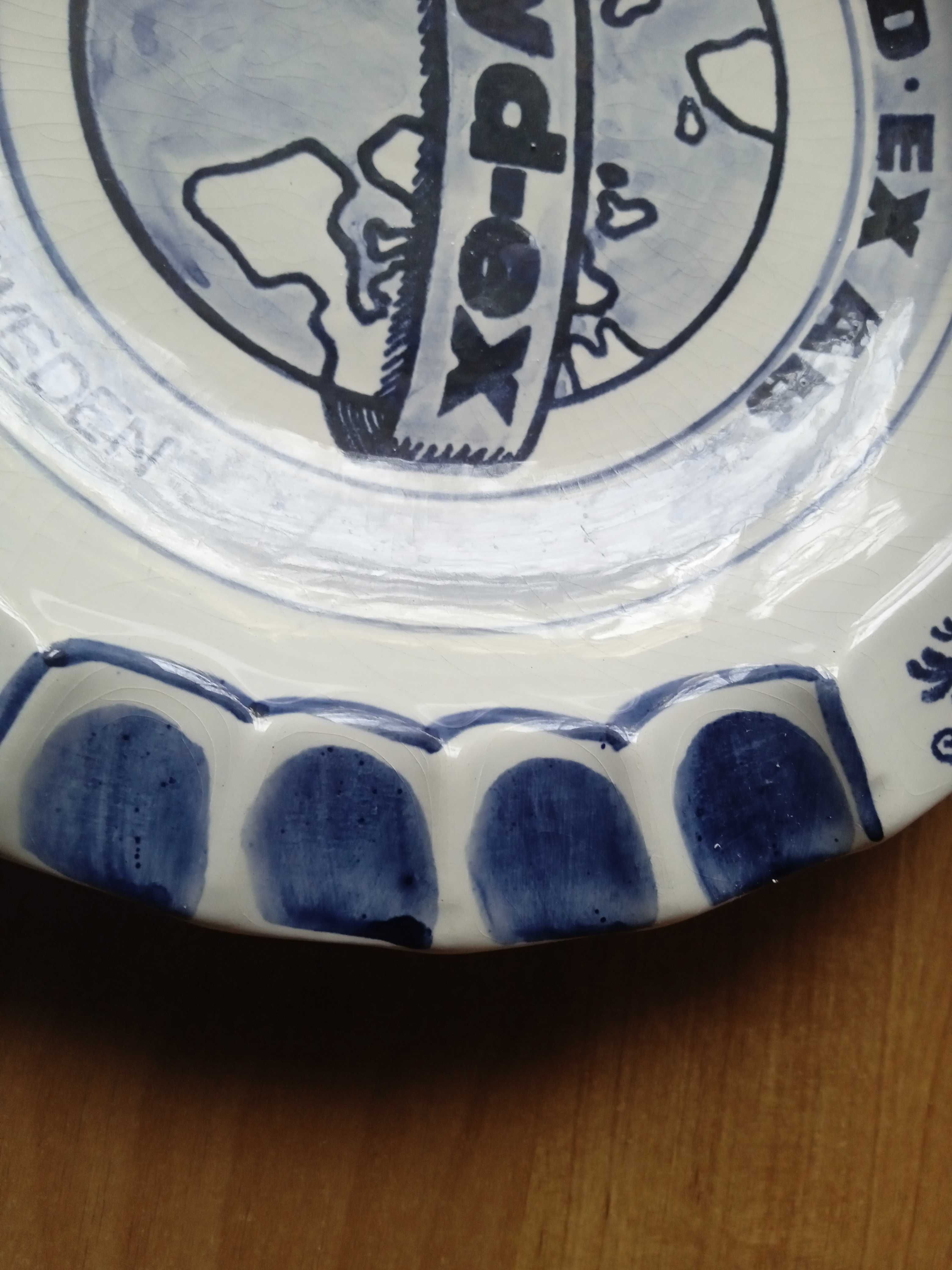 Popielniczka Delft blue Handpeinted