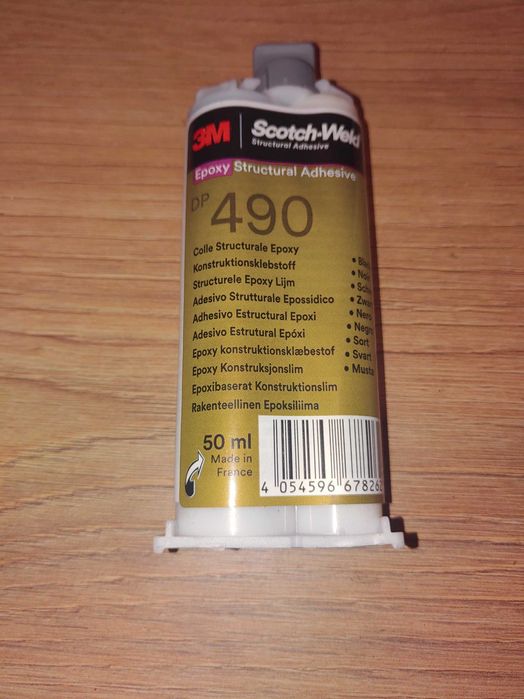 3M DP490 2szt Epoxydowy dwuskładnikowy klej do tworzyw sxtucznych