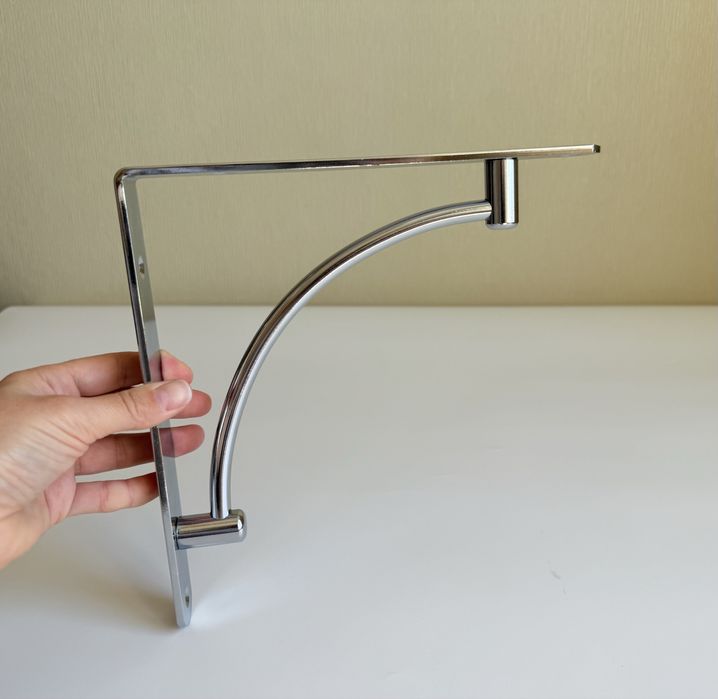 Консоль, полкодержатель усиленный 222х222 мм супер качество Новый