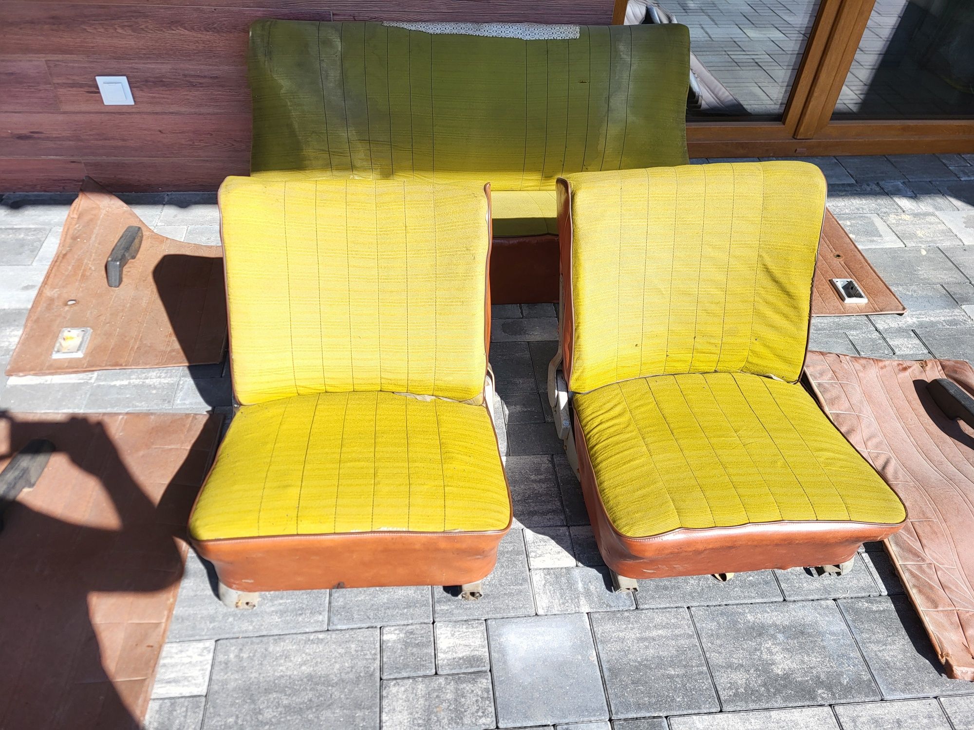 Fotele, tapicerka Wartburg 353