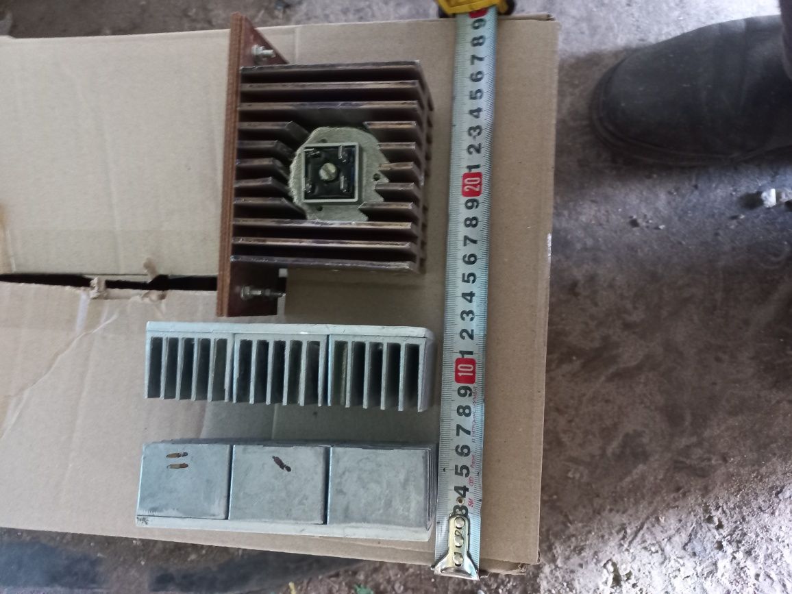 Радиатор для охлаждения транзисторов,диодов,диодные мосты и так далее