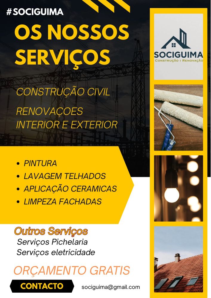 Seviços Renovação, Construção e reparação