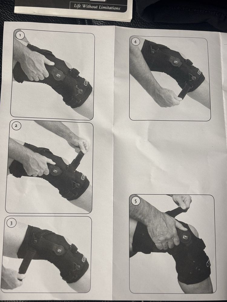 Stabilizator/Orteza kolana staw.kol. (TRAINER) Össur S na Lewą nogę
