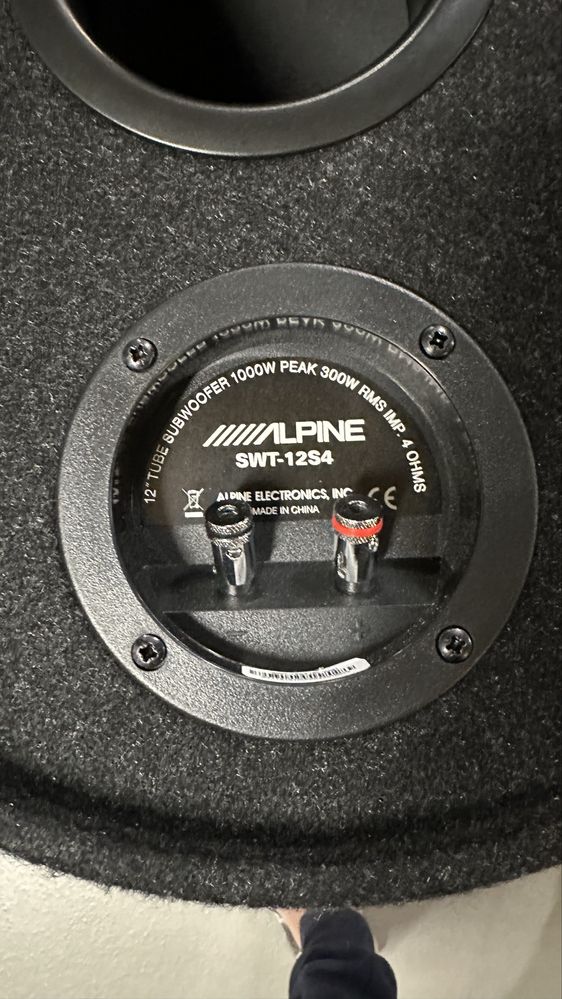 Subwoofer ALPINE SWT-12S4