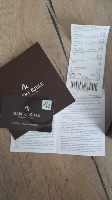 Zegarek męski Albert Riele