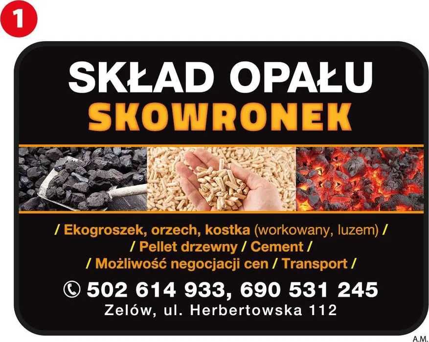 PROMOCJA !!! Węgiel ekogroszek z Polskiej kopalni Wesoła