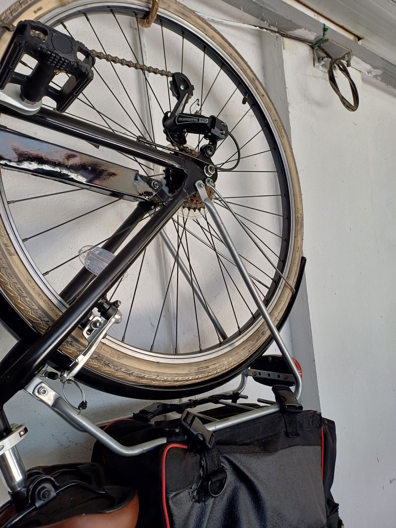 Bicicleta de estrada, com velocidades impecável