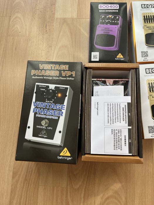 Behringer SF300 To800 fuzz overdrive mfx tube screamer