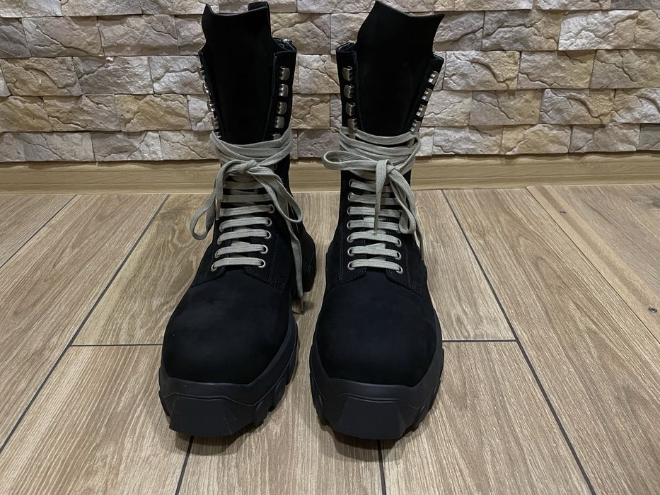 Rick Owens bozo tractor boots