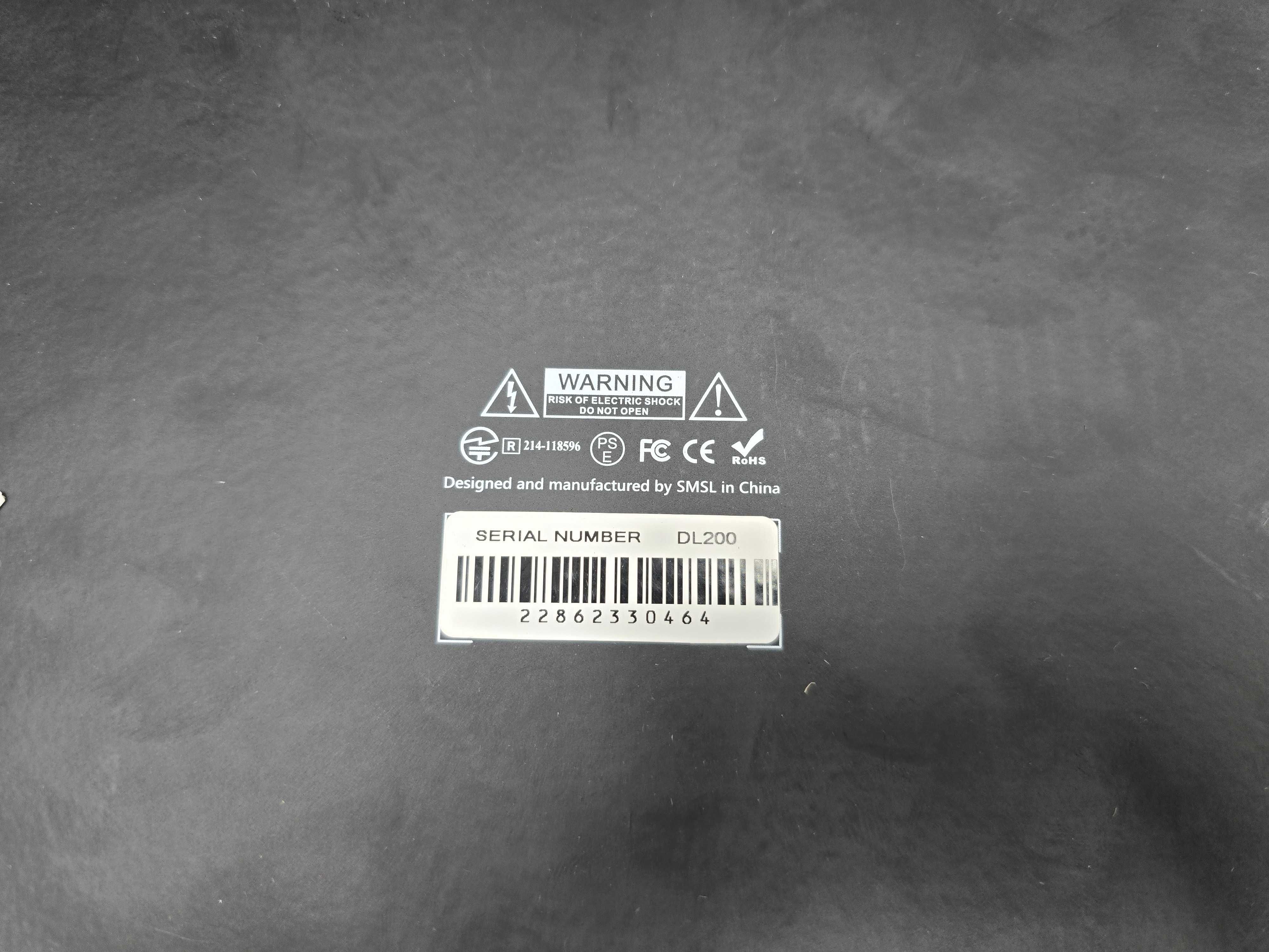 SMSL S.M.S.L DL200 Wzmacniacz SŁUCHAWKOWY Audio  Pudełko od lombard