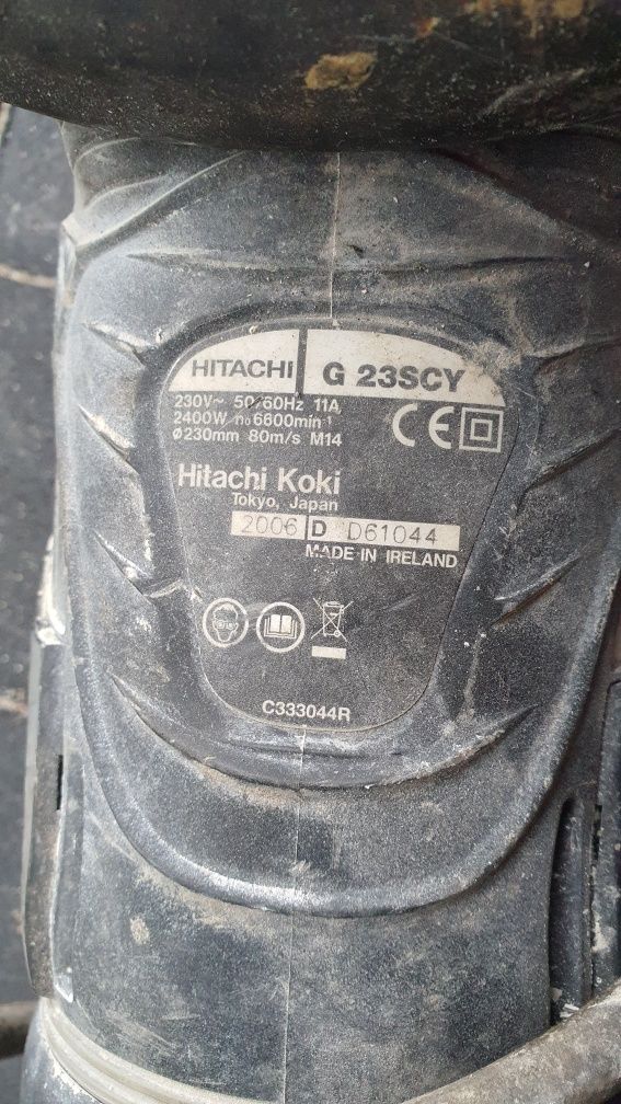 Szlifierka kątowa Hitachi G 23SCY