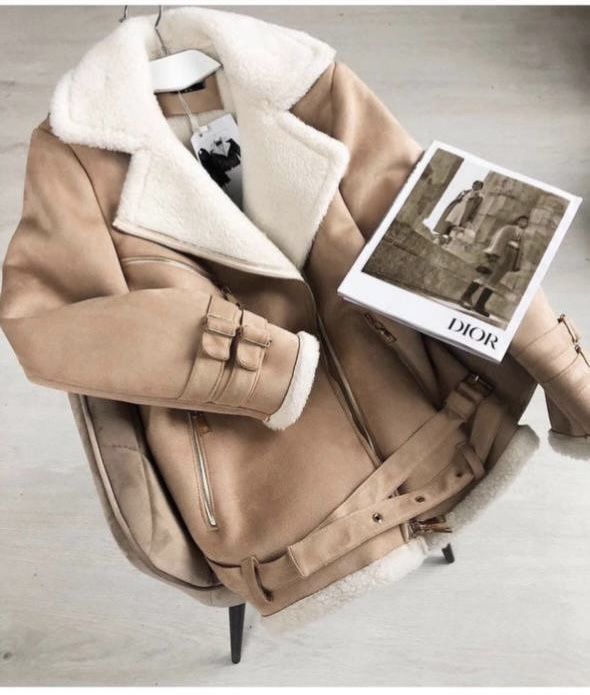 Дубленка теплая