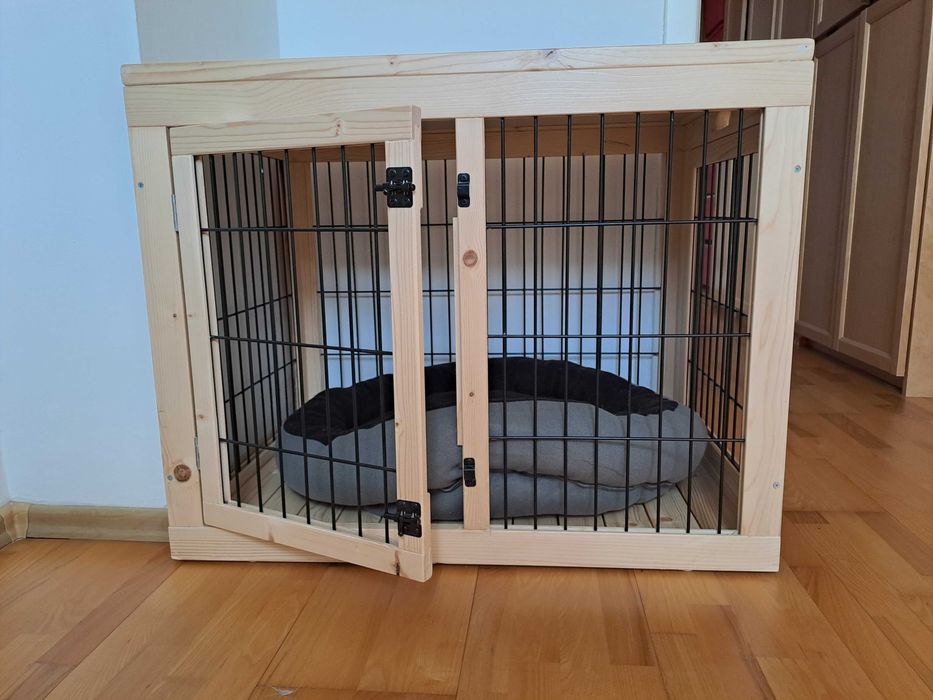 klatka kennelowa (drewniana)