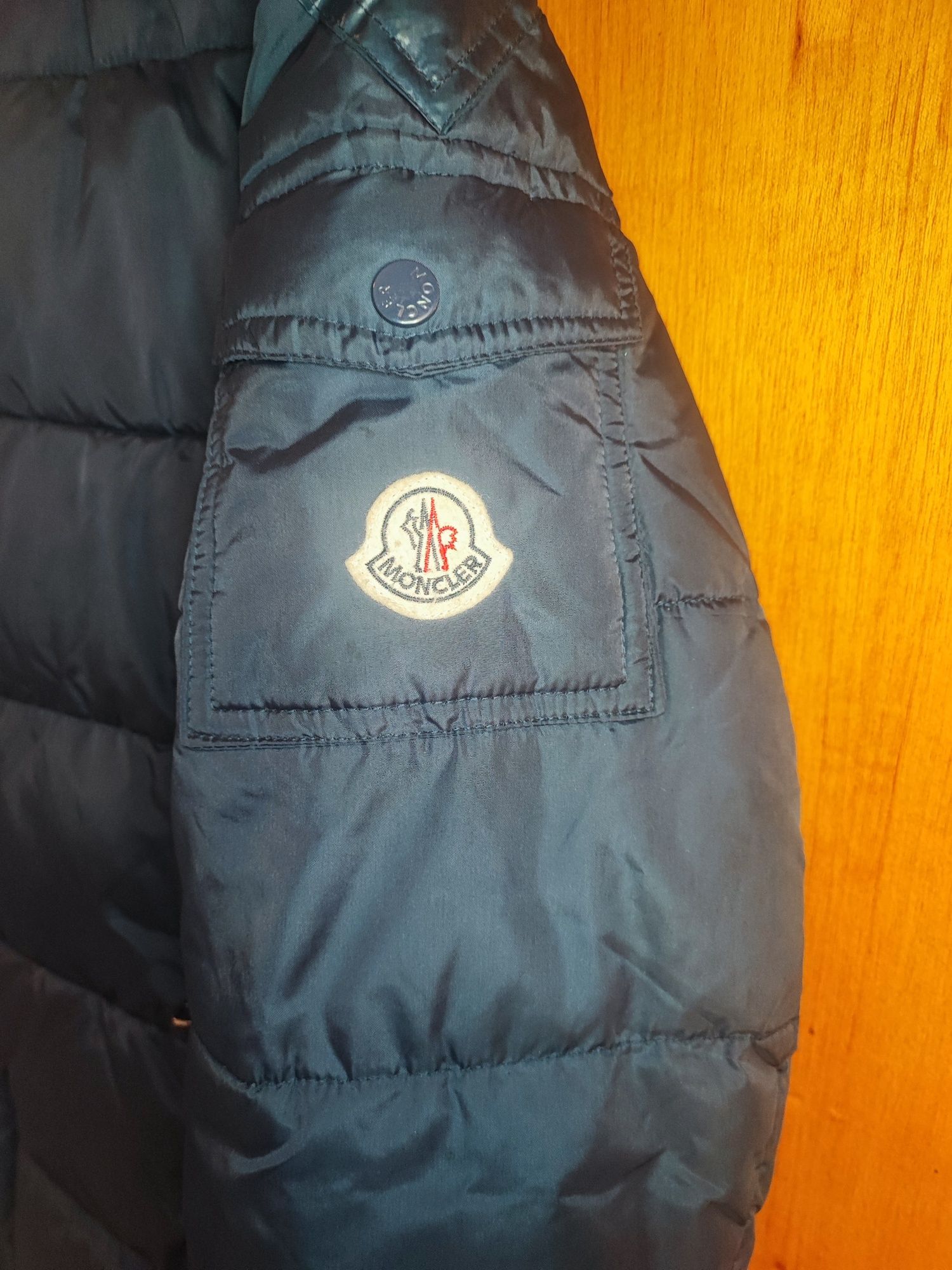 Casaco moncler vintage azul marinho