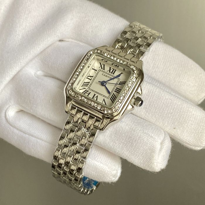 Жіночий годинник картьє, женские часы Cartier Panthere mini