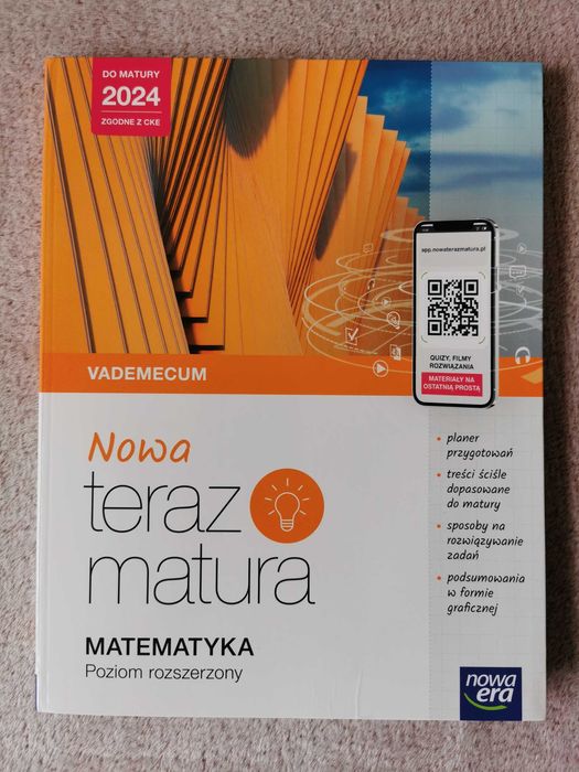 NOWA Teraz matura. VADEMECUM. Matematyka. Poziom rozszerzony.