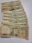 Banknoty 50 zlz PRL