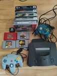 Nintendo 64 + 2 pady + 7 gier + Expansion pack + Super 64