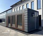 Kontener handlowy mieszkalny biurowy pawilon 6x3 7x3 8x3 9x3