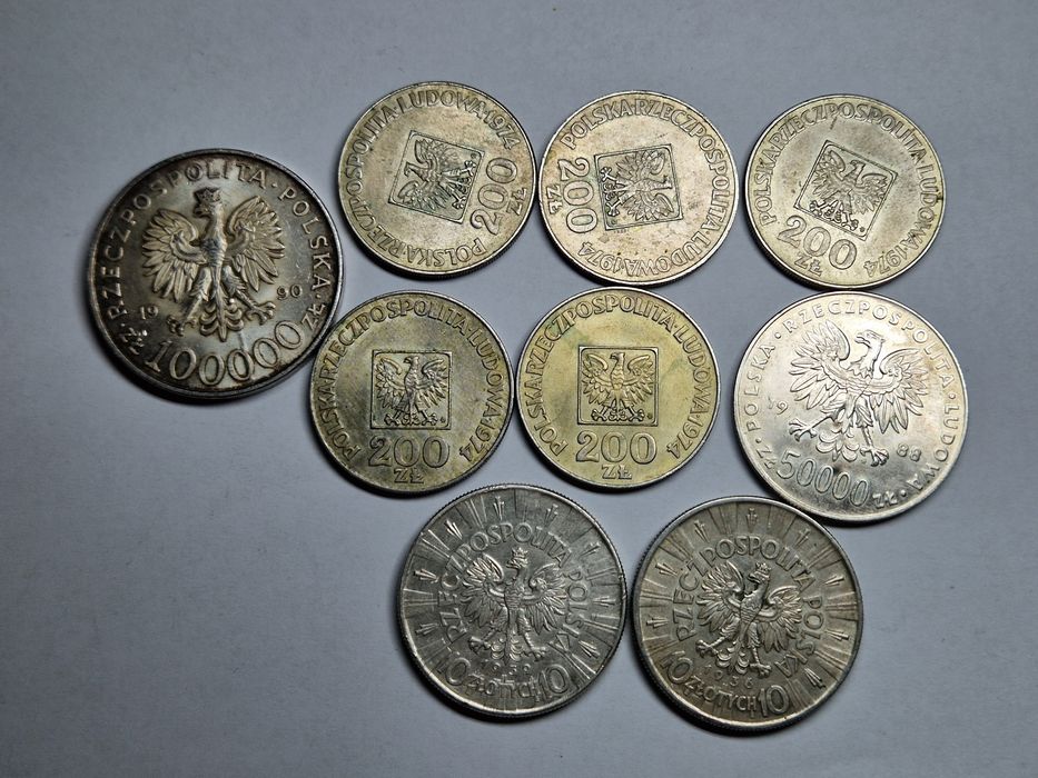 Zestaw monet! IiRP +PRL
