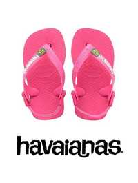 Caндалии Havaianas Baby brasil logo orchid rose 13,2 см