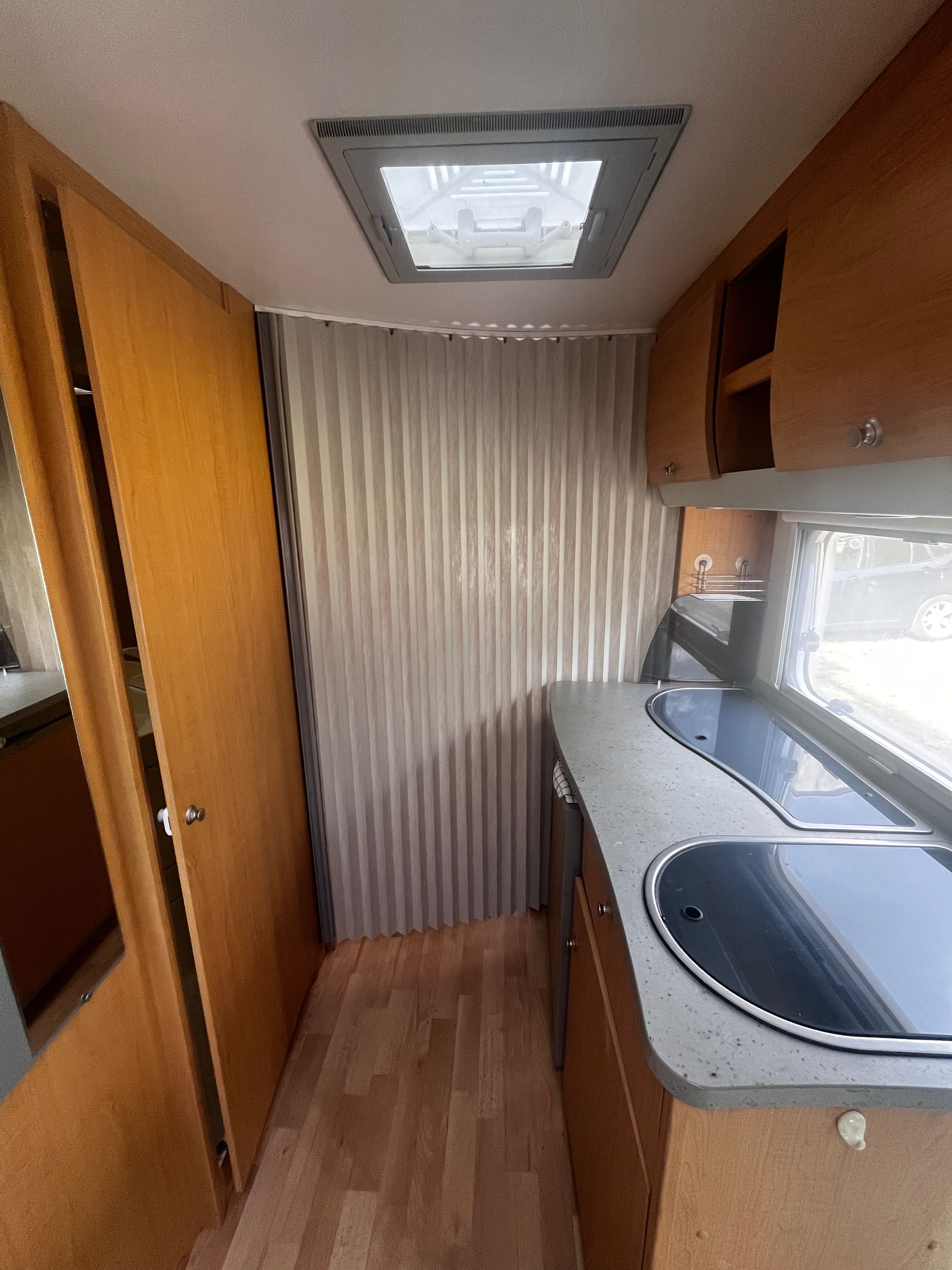 przyczepa kempingowa KNAUS Sunwind +MOVER, łóżko piętrowe+ przedsionek