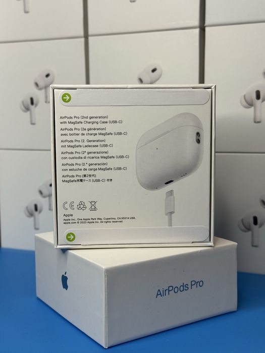Навушники Apple AirPods Pro 2 Generation з активним шумопоглинанням