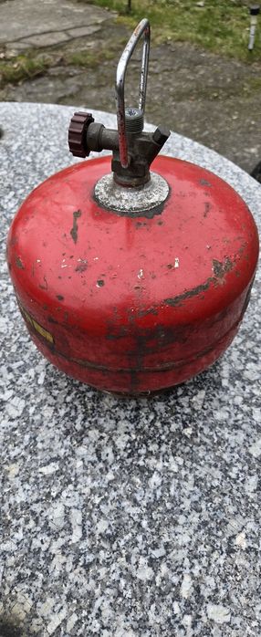Butla gazowa turystyczna 2kg z  PRL