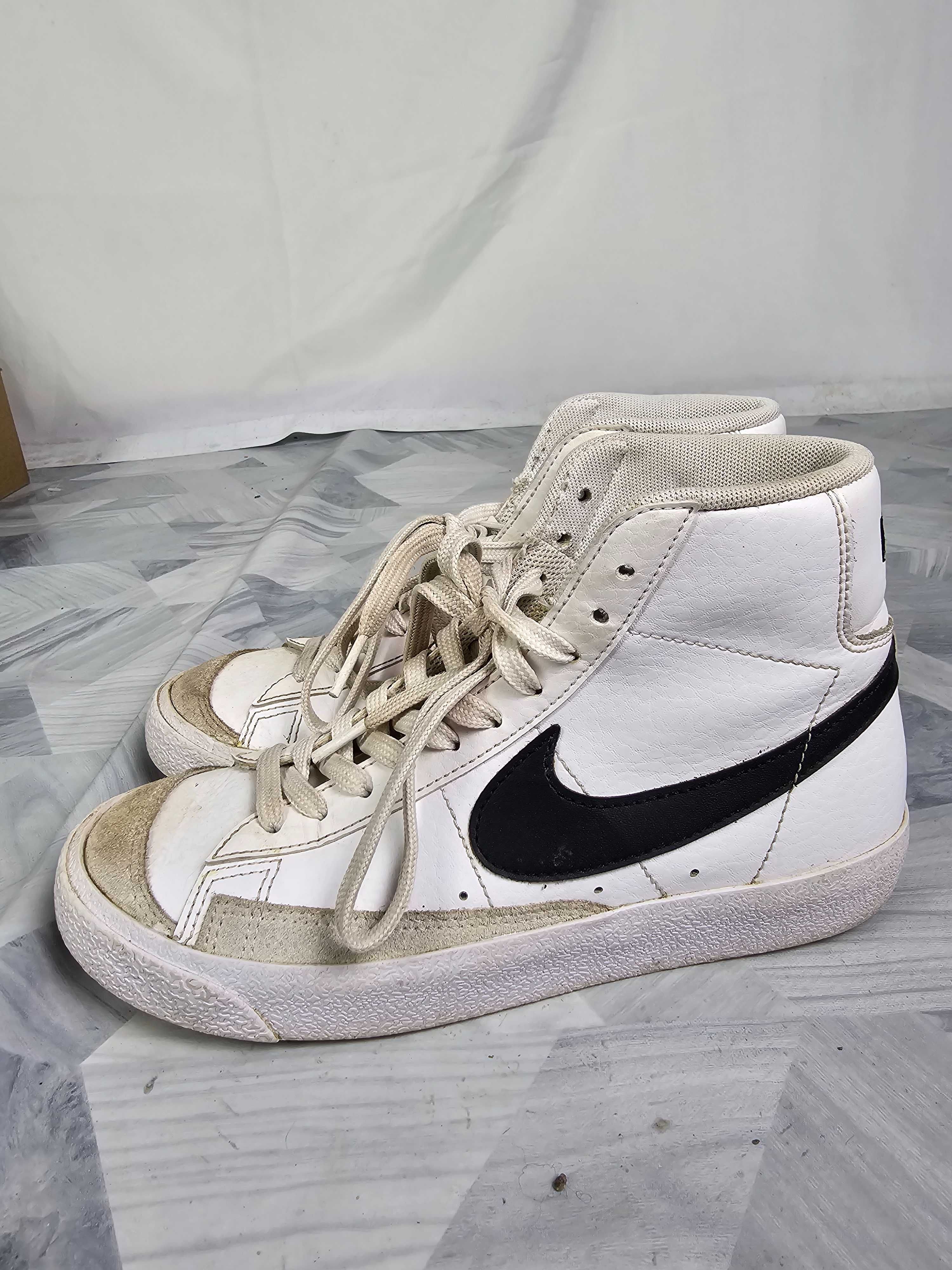 Trampki tenisówki sportowe damskie białe nike blazer mid rozmiar 36