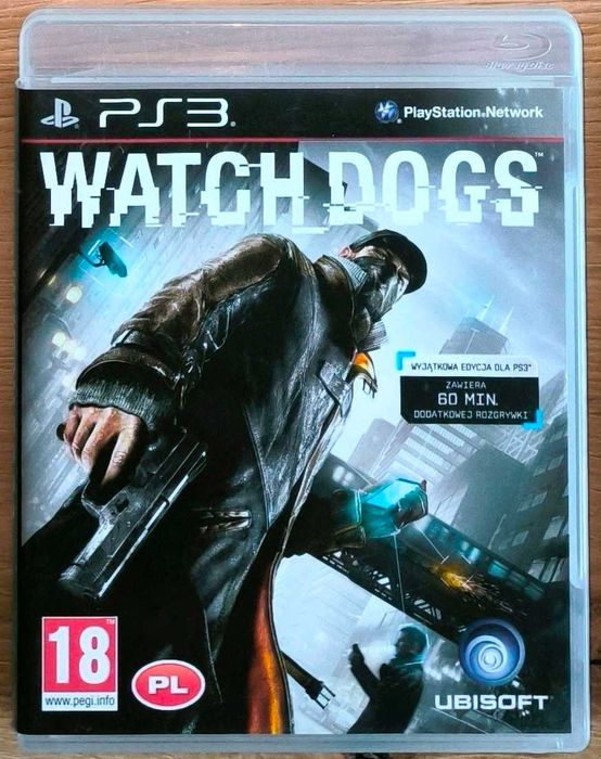 Watch Dogs Edycja Specjalna PS3 PL (ideał) - okazja, inne tytuły!