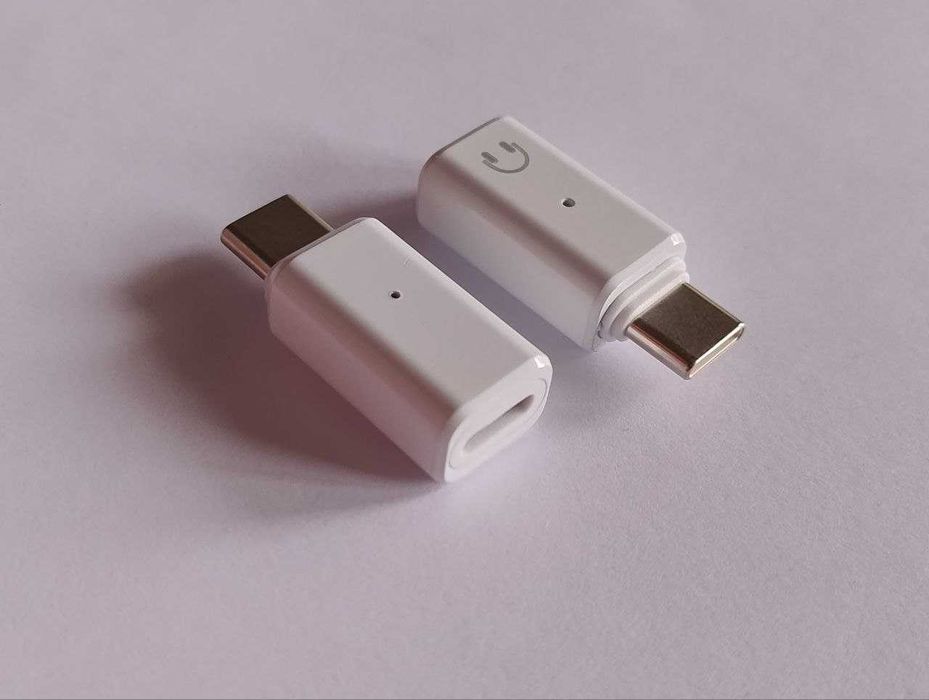 Перехідник адаптер звукова карта навушники мікрофон AUX iPhone Type-C