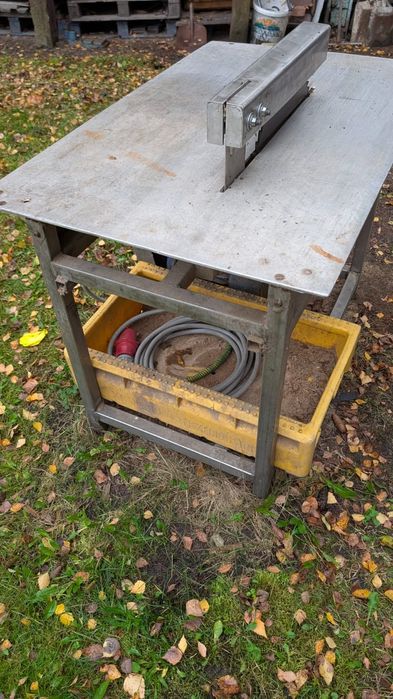 Piła do cięcia drewna 5kW – stal nierdzewna + przedłużacz 20m